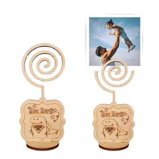 Kit com 20 Polaroid Lembrancinha para o dia dos Pais em MDF
