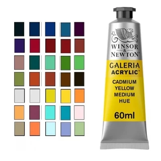 Tinta Acrilica Galeria Winsor & Newton 60ml – Escolha A Cor