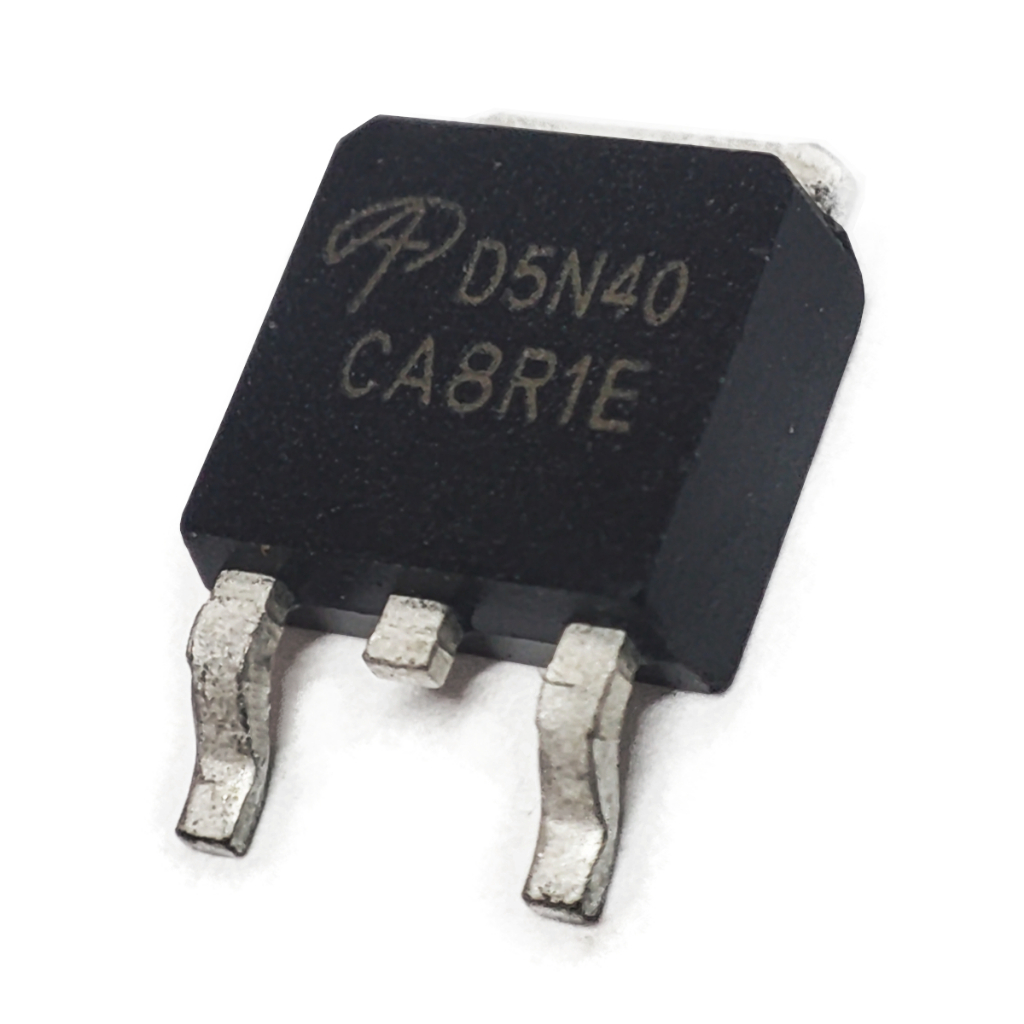 10 Pezzi D5N40 AOD5N40 TO-252 – MOSFET N-CH 400V 5A – Icexpress