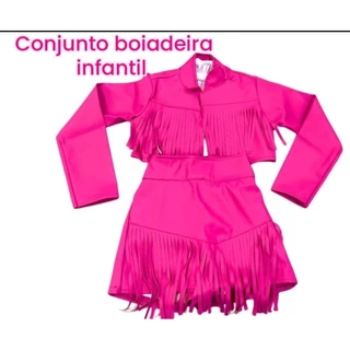 Conjunto boiadeira infantil Ana Castela