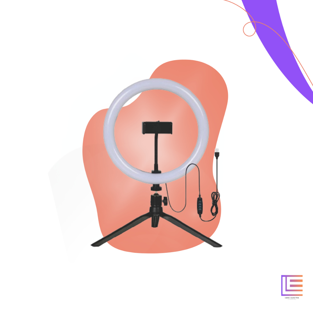 Ring Light Iluminador Led 8 Polegadas Profissional Original Envio ...
