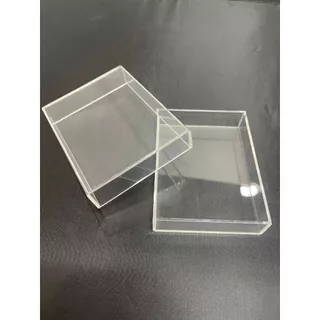 CAIXA ACRÍLICO 2MM 11,5 x 8,5CM COM TAMPA