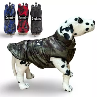 Roupinha para cachorro Colete Jaqueta Corta Vento para cães e gatos Roupa de inverno Pet