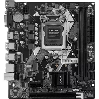 Placa Mãe Afox IH61-MA5 Socket LGA 1155 2x Slots DDR3 Micro-ATX HDMI VGA 6x USB