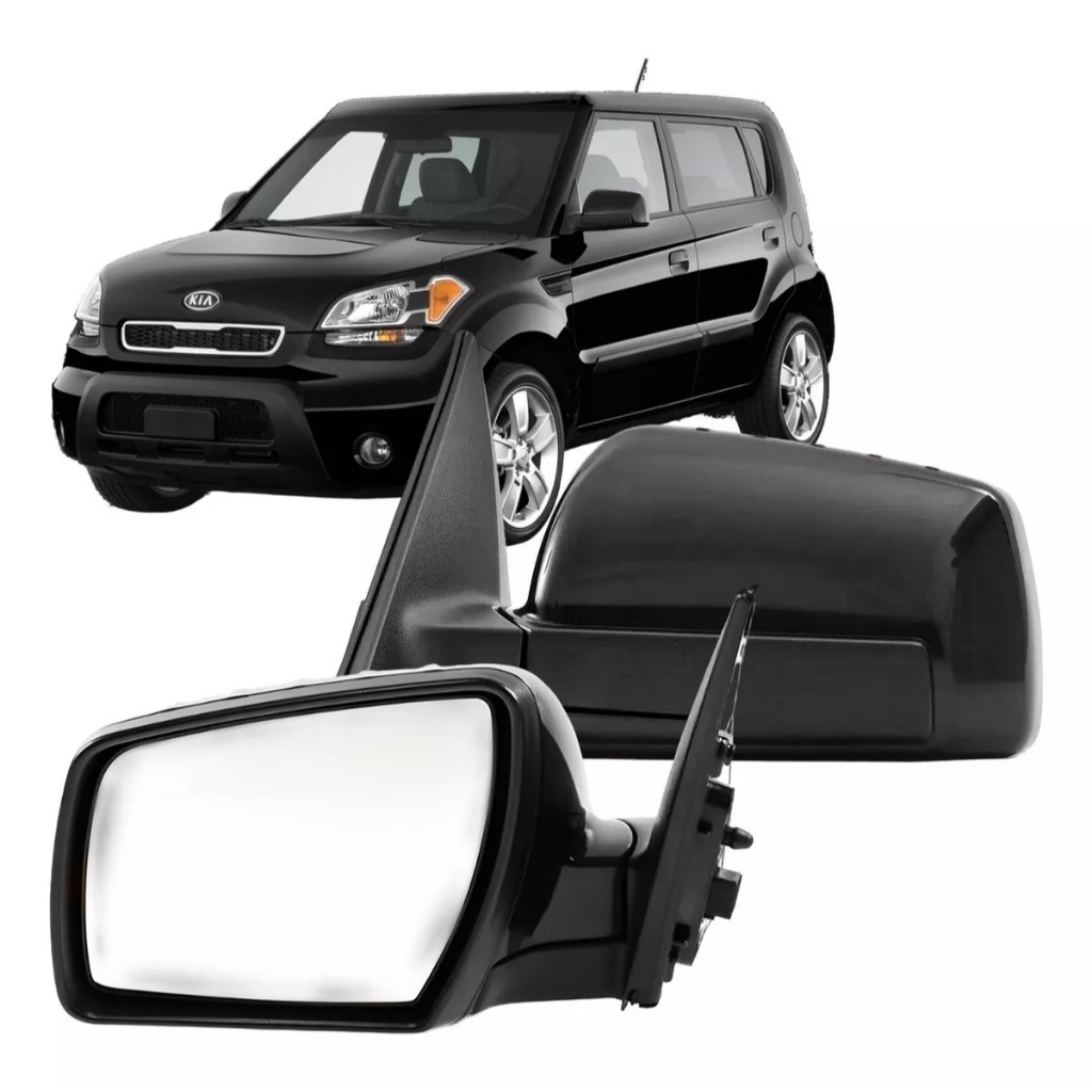 Retrovisor Espelho Kia Soul 09 10 11 12 13 Esquerdo Elétrico
