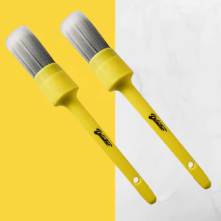2 PINCEIS PARA LIMPEZA E DETALHAMENTO AUTOMOTIVO DETAILER N°18