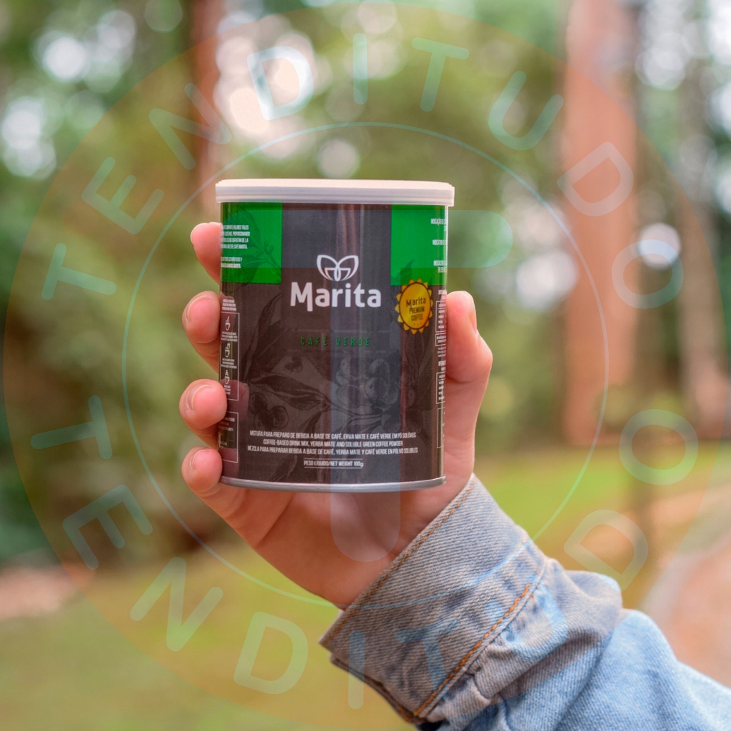 Café Gourmet Marita Solúvel Verde e Erva Mate | Shopee Brasil