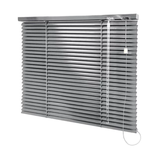 Persiana Horizontal PVC Salas Quarto Escritorio Cozinha Cortina decoração 120X130