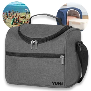 Bolsa Térmica Lancheira Marmita Trabalho Alça Ombro Fitness Varias Cores