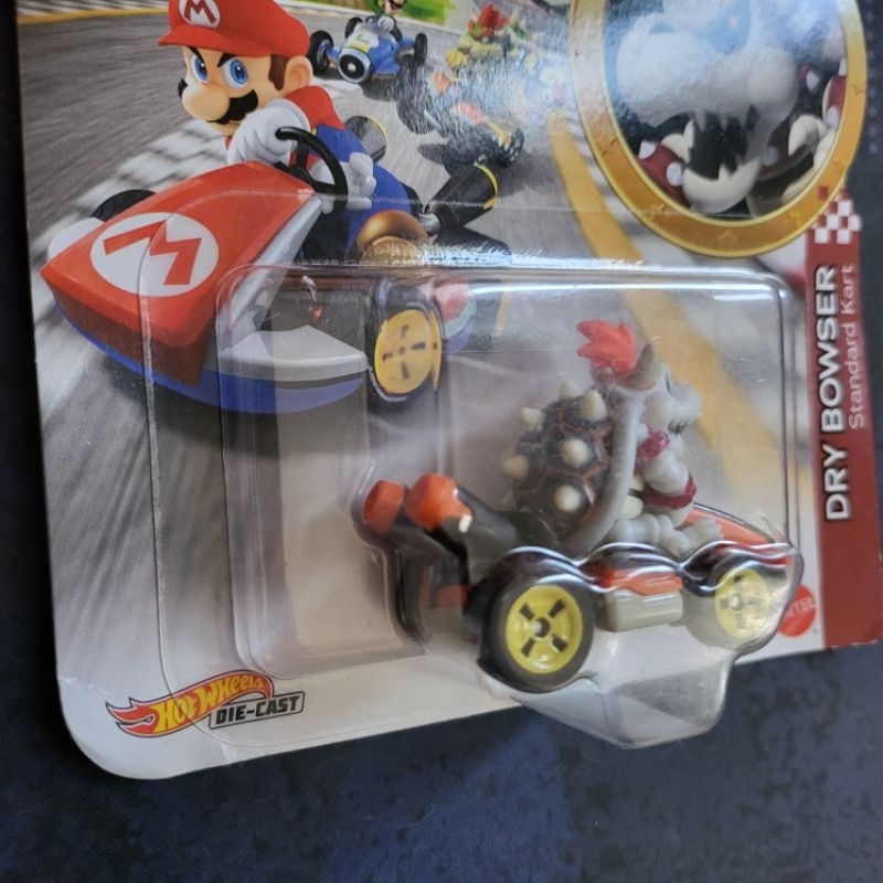Hot Wheels | Mario Kart Dry Bowser | Shopee Brasil