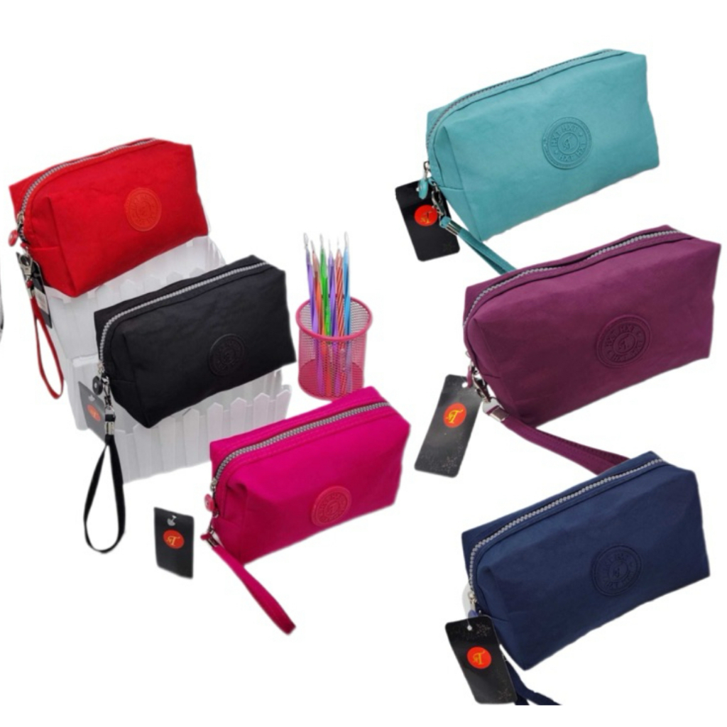 Necessaire Organizador de Mão Cosmético Maquiagem Feminino Para Viagem Alta Qualidade Zíper Viagem