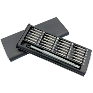 Kit Conjunto Ferramenta Chave Magnética Precisão 24 Bits Reparo Para Celular iPhone Macbook Notebook