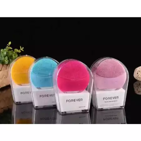 Esponja Elétrica Massageadora Facial HYQ0127 com Várias Velocidades
