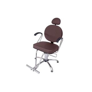 Poltrona Cadeira Salão Cabeleireiro Barbearia Veneza Reclinável Profissinal