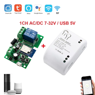 Módulo tipo Sonoff Interruptor Pulso Portão Wifi - abrir portão com alexa / google home ou pelo aplicativo