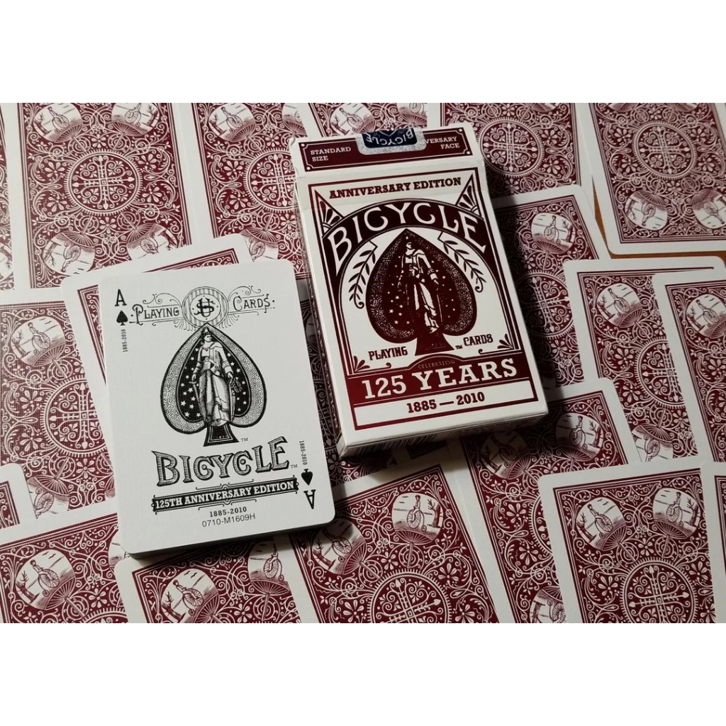 Baralho Bicycle Anniversary Edition 125 Anos - Ed. Comemorativa Raridade  Poker Magica Cardistry | Shopee Brasil