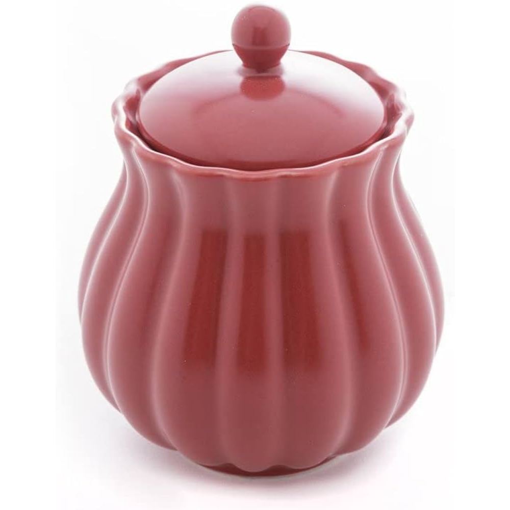 Açucareiro de Porcelana Pétala Matt 10,5cm x 8,5 cm - Wolff