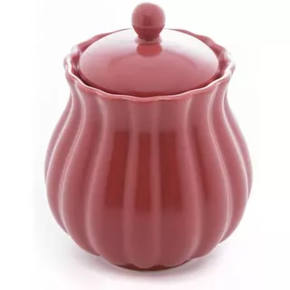 Açucareiro de Porcelana Pétala Matt 10,5cm x 8,5 cm - Wolff