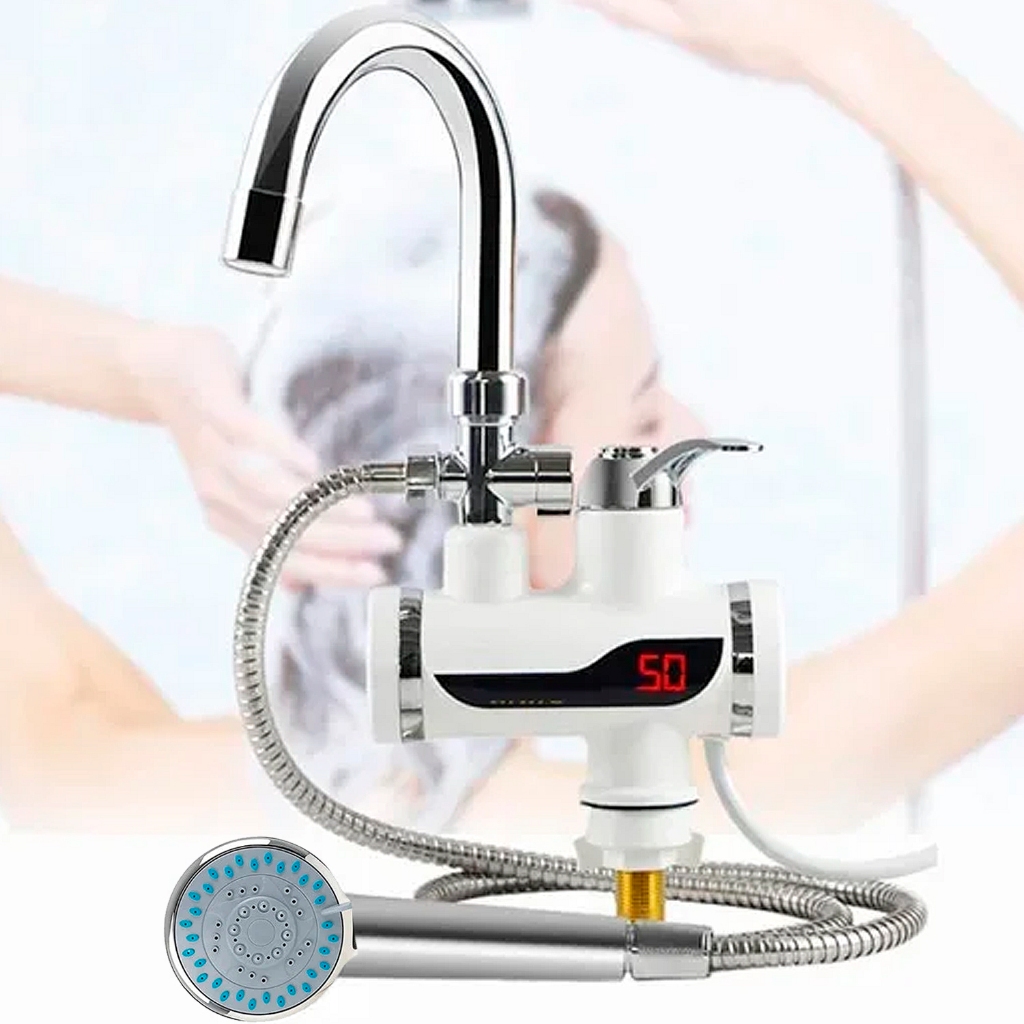 Torneira Elétrica de Bancada para Cozinha 110v 3000w Visor de ...