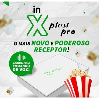 Xplus In Pro 4K 5G FullHD Plus X Pro - Versão Nova - 2024 - Lançamento Com Controle Remoto