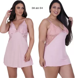 Camisolas Sexy Plus Size e Comum M ao 54 Sexy com Renda Sensual sem Bojo