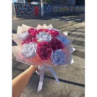 Buquê de Rosas Eternas (Personalize o seu buquê)