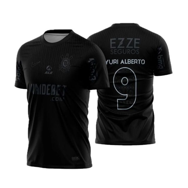 Camisa CORINTHIANS BLACKOUT 2024/25 EDIÇÃO LIMITADA !! | Shopee Brasil