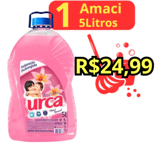 Amaciante Urca Floral Rosa - 5L