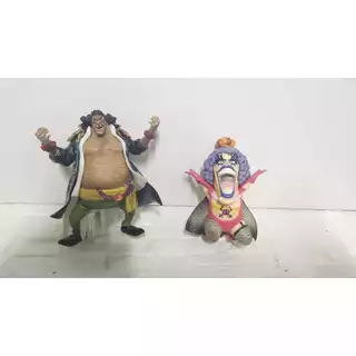 Action Figure One Piece Piratas Marshall D. Teach, Ivankov,