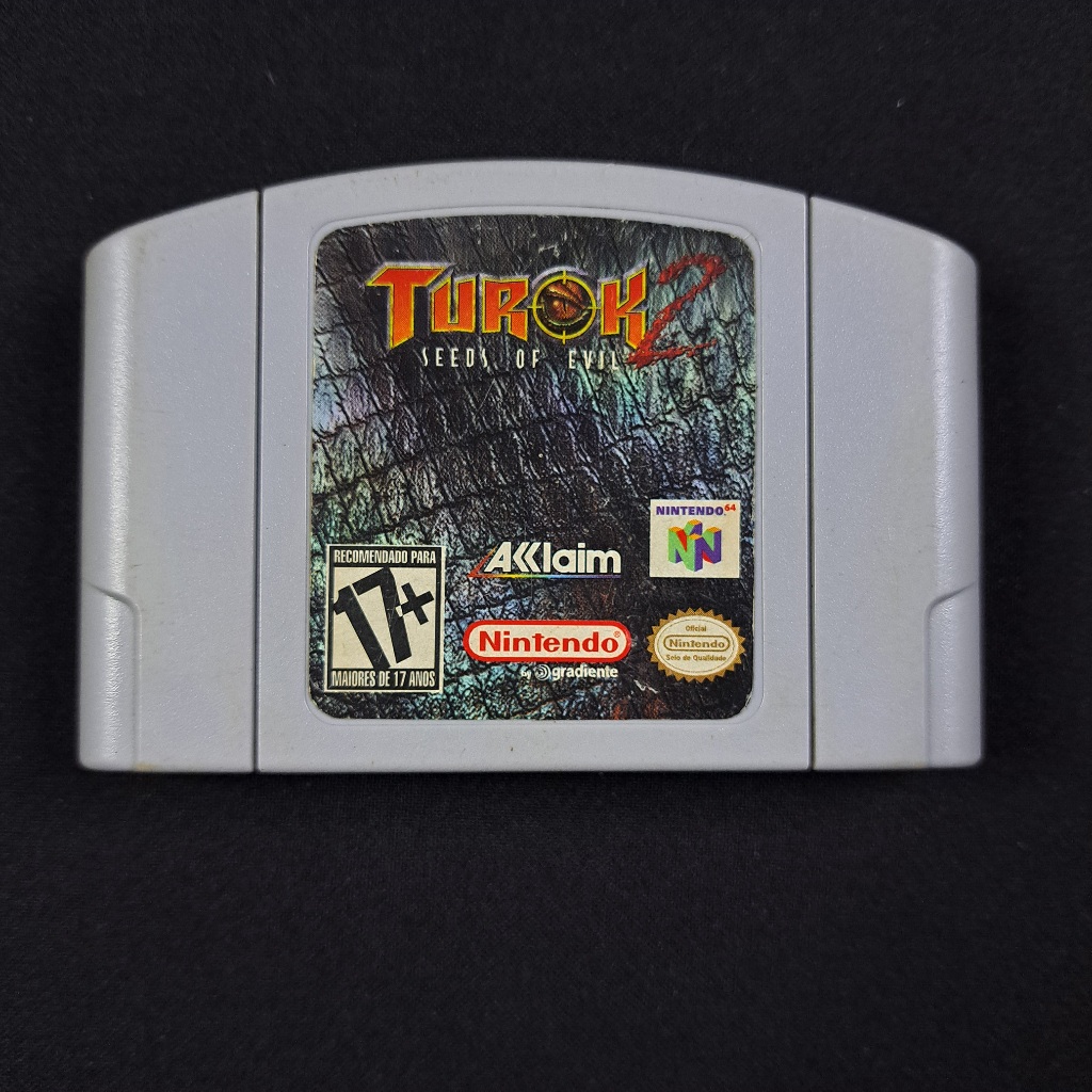 Turok 2 Seeds of Evil Original Nacional Nintendo 64