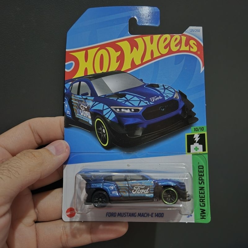 HOT WHEELS FORD Mustang Mach-E 1400 - 2024 - Hw Green Speed 🔥Treasure