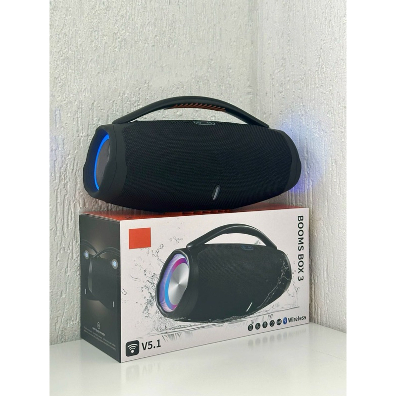 Caixa de Som Grande 35CM Gigante Portátil Bluetooth