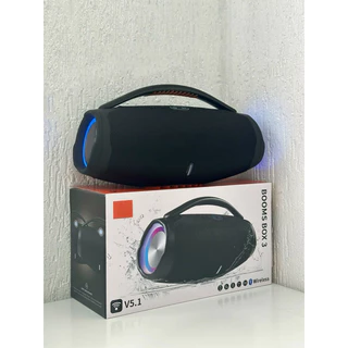 Caixa de Som Grande 35CM Gigante Portátil Bluetooth
