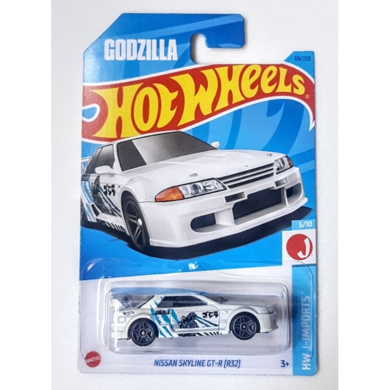 Hot Wheels Nissan Skyline GT-R R32 Godzilla | Shopee Brasil