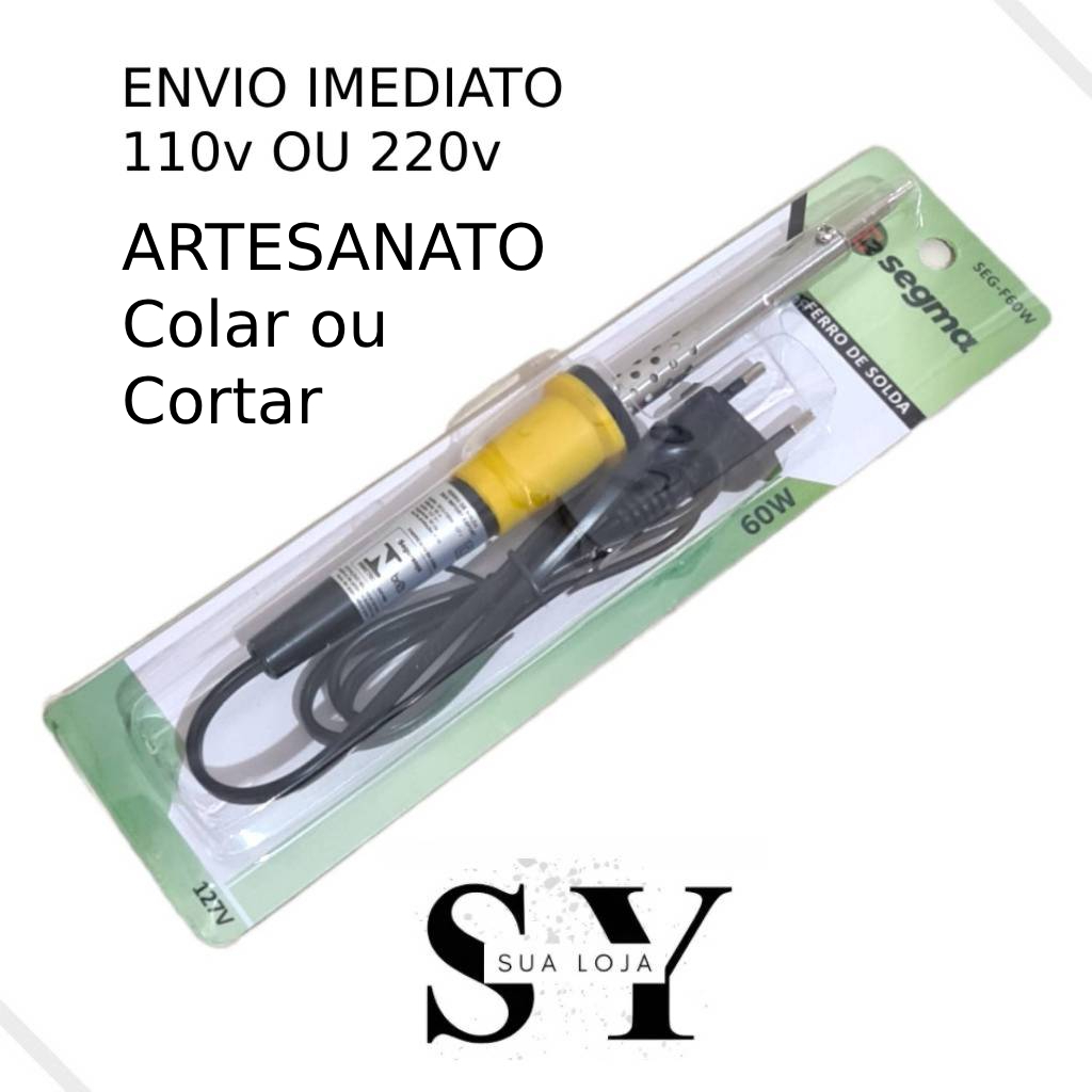 Ferro de Solda Para artesanato Feltro/Selar/Cortar 110V/220V