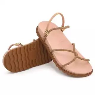 Sandalia Papete Birken Feminina Chinelo Confortavel Dois em Um Brilho Rasteirinha Regulador