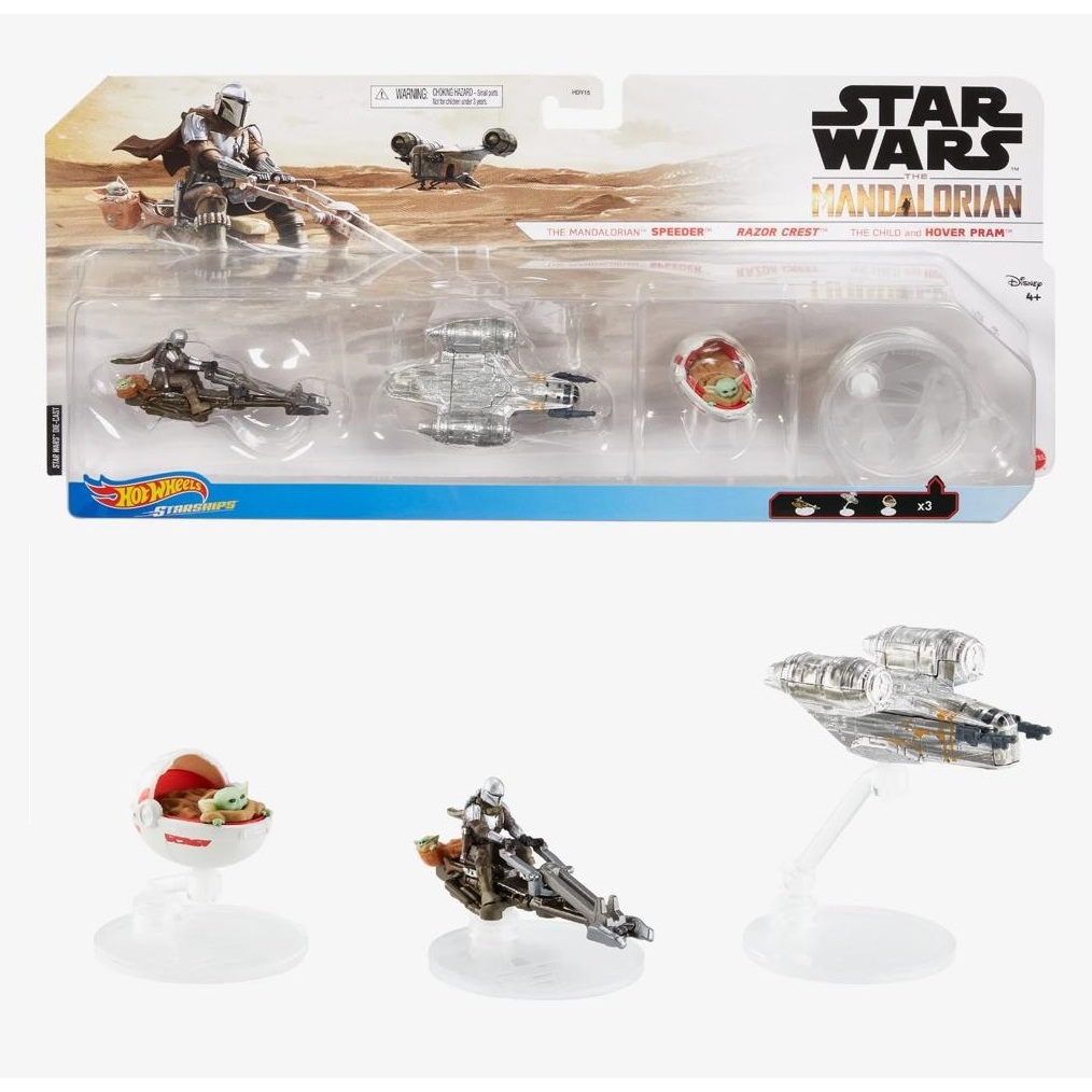 Hot Wheels Coleção Star Wars Starships Mandalorian Magnus