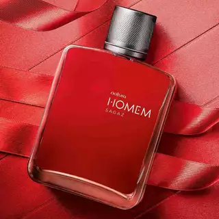 Perfume Natura Homem Sagaz 100ml, Amadeirado Intenso, Natura Cosméticos, Original, Novo, Vegano