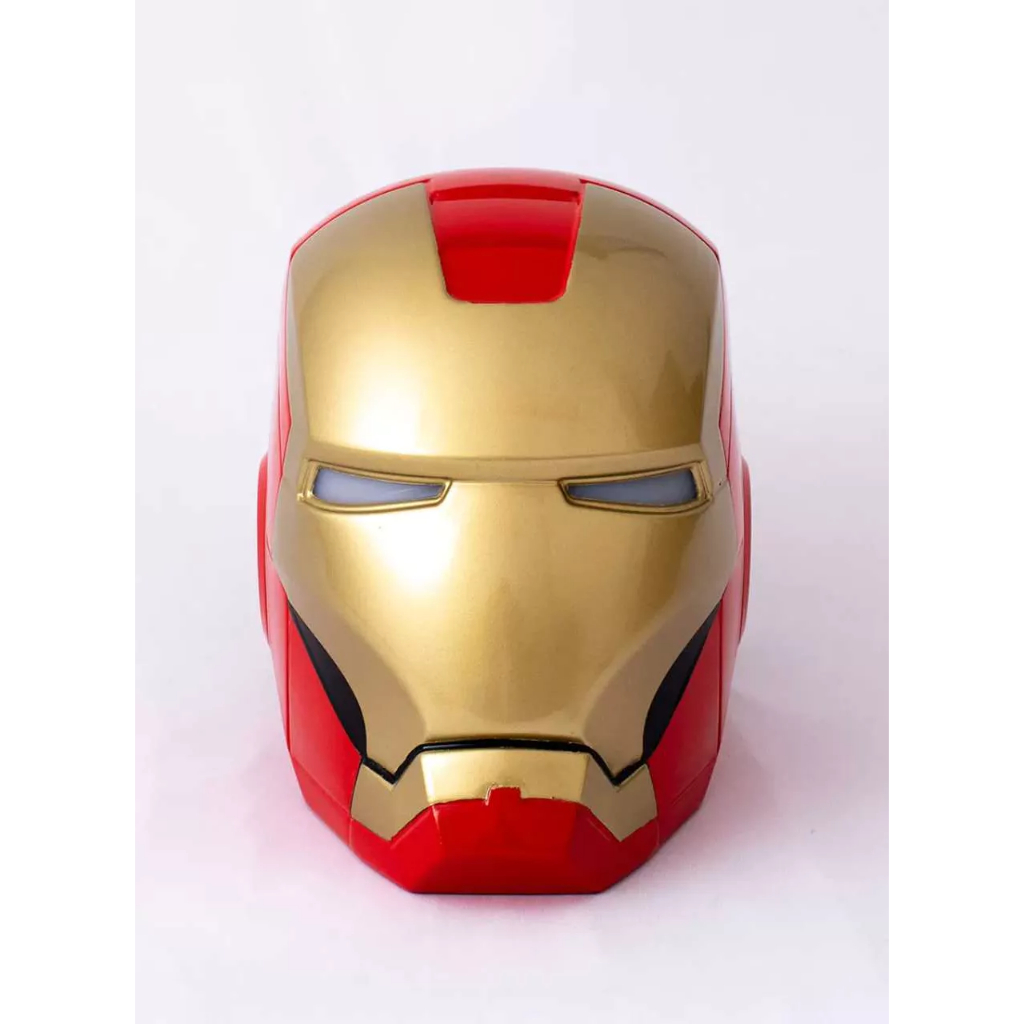 CAPACETE MARVEL HOMEM DE FERRO LUMIN COLORIDA