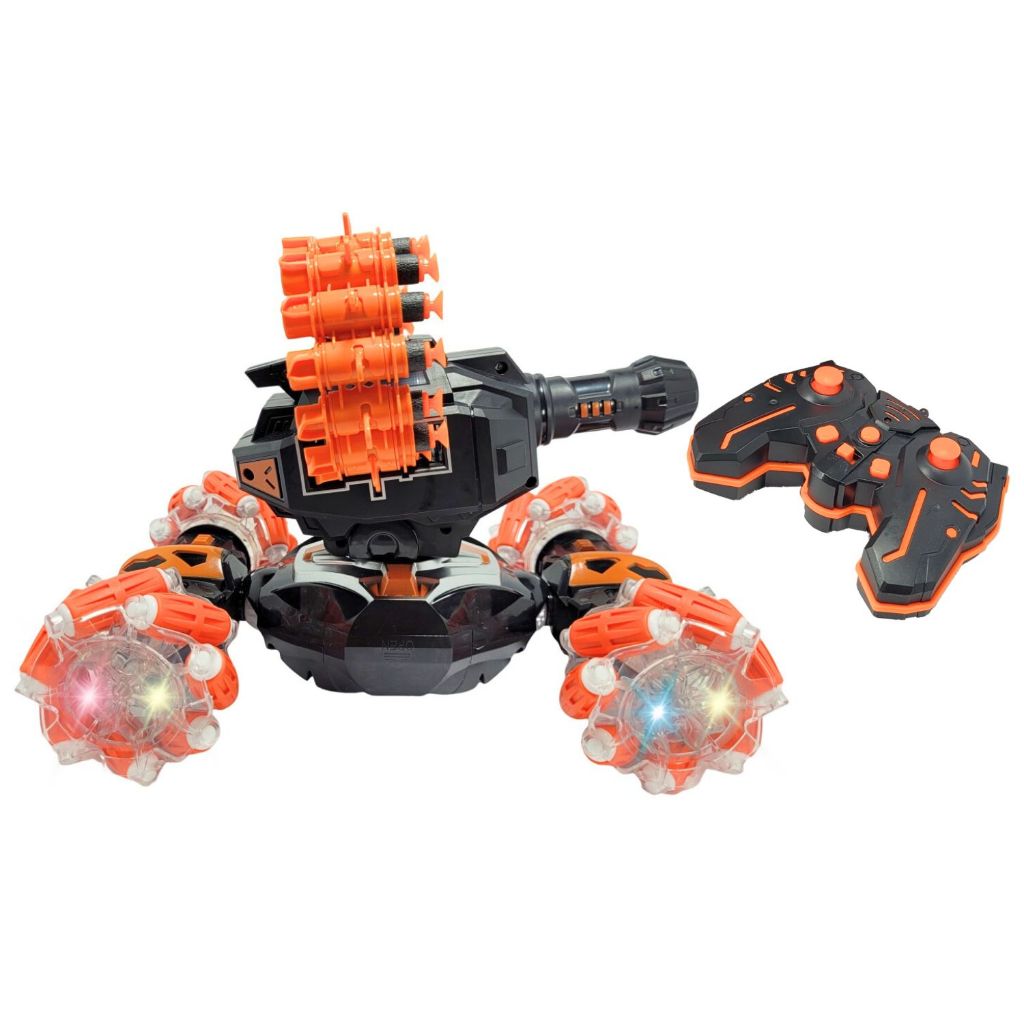 Carro Destroyer Twist Controle Remoto Art Brink 4X4 com Som Luzes