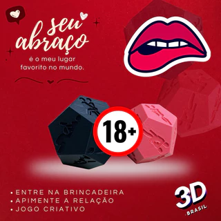 2 Dados Erótico + Grátis Brinde Surpresa