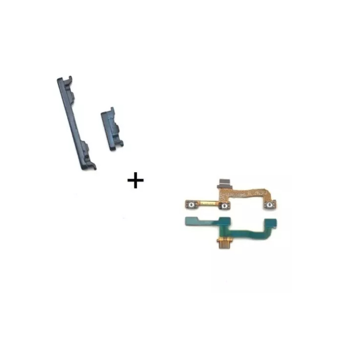 Botão Flex Power+ Botões Laterais Para Moto G6 Play Xt1922