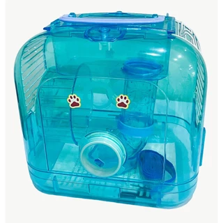 Gaiola Hamster Portatil C/alca P/viagem C/tubos -dc-721a