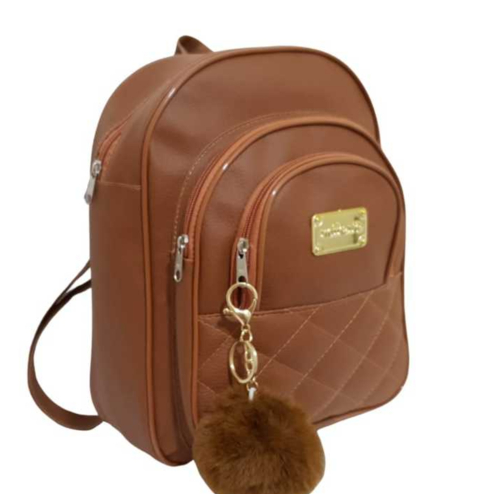 Mochila Feminina Em Couro Mochila Feminina Reforçado Casual Para ...