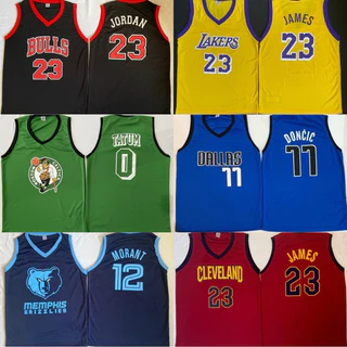 Camisa Regata de Basquete Bulls Lakers Celtics 2024
