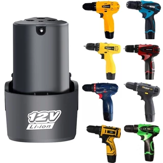 Bateria Para Parafusadeira 12V Universal Lithium 1300mAh Lítio 1.3Ah Recarregável