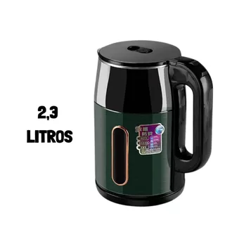 Chaleira Jarra Bule Elétrica Inox 2.3Litros Desligamento Automático Esquenta Rápido