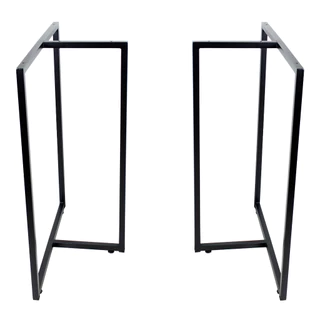 2 Base T 75X58cm Original Baruque C/ Ventosas e Nivelador De Piso Para Tampos De Vidro Até 100kg