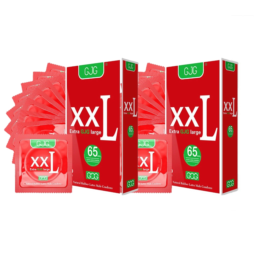 Camisinha Preservativo Extra Grande 65mm GJG c/20 unidades