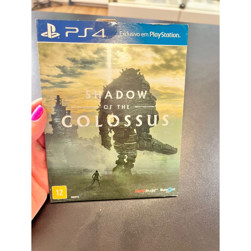 Shadow of The Colossus PS4 ENCARTE Mídia Fisica Semi Novo